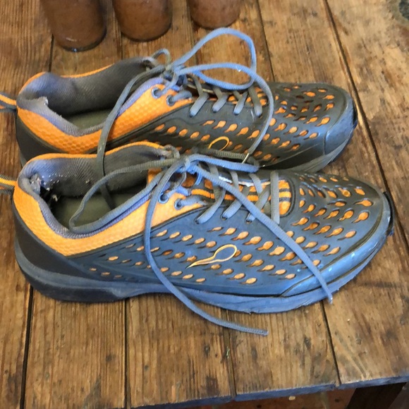 Gravity Defyer FLEXNET Orange Gray Shoes sz11.5 - Picture 12 of 14